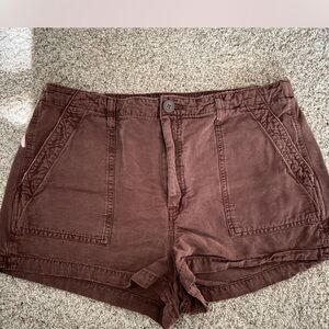 Aerie Brown Cargo Shorts